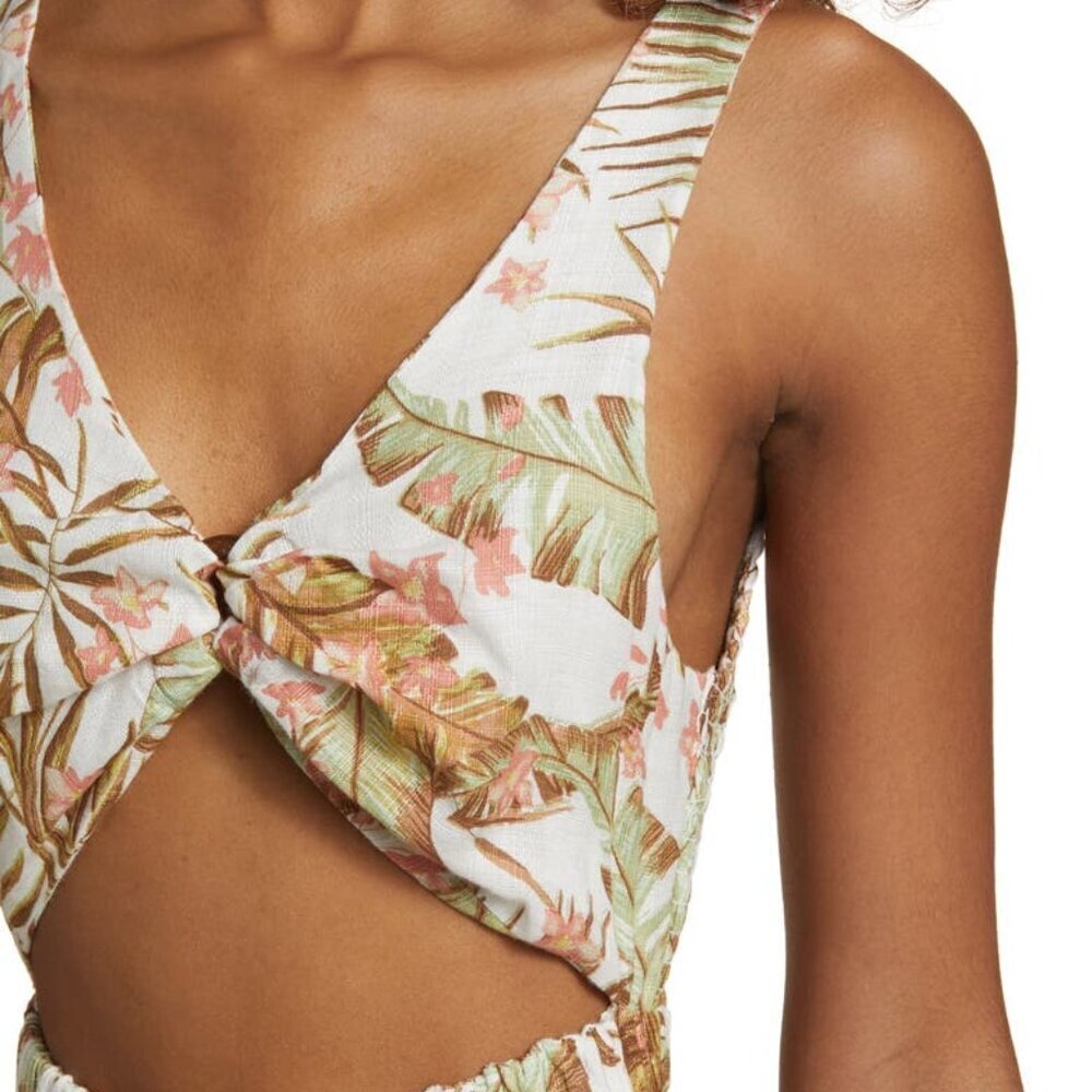 *NWT* Rip Curl La Quinta Floral Smocked Maxi Dress Size M - Picture 14 of 16
